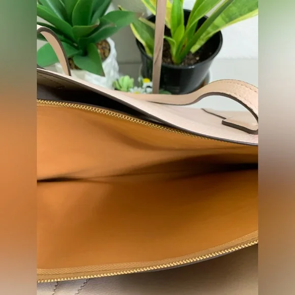 ๐๐ TORY BURCH Tote Pink Leather Bag - Picture 9 of 13